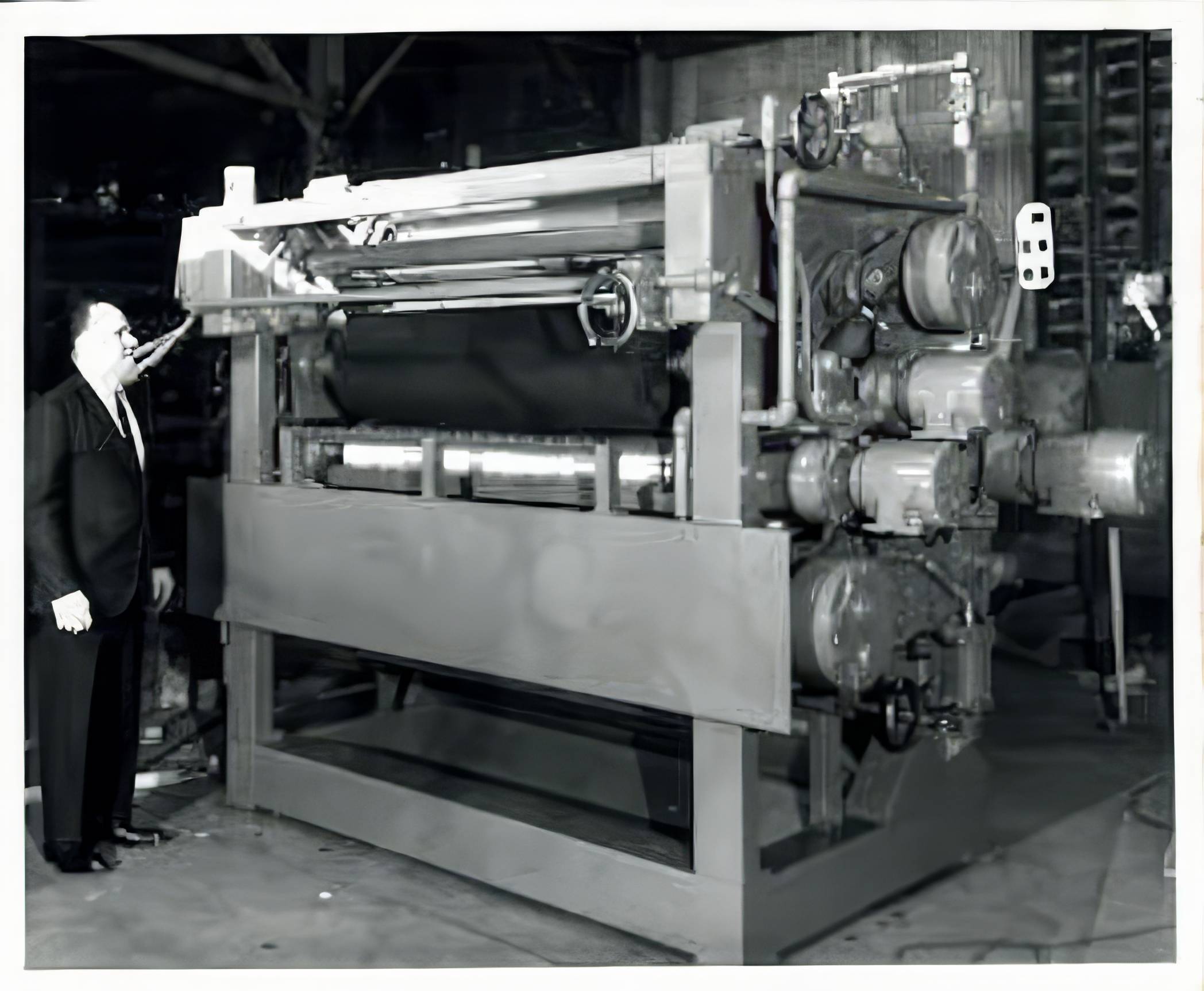 Early plywood processing solution, 1968